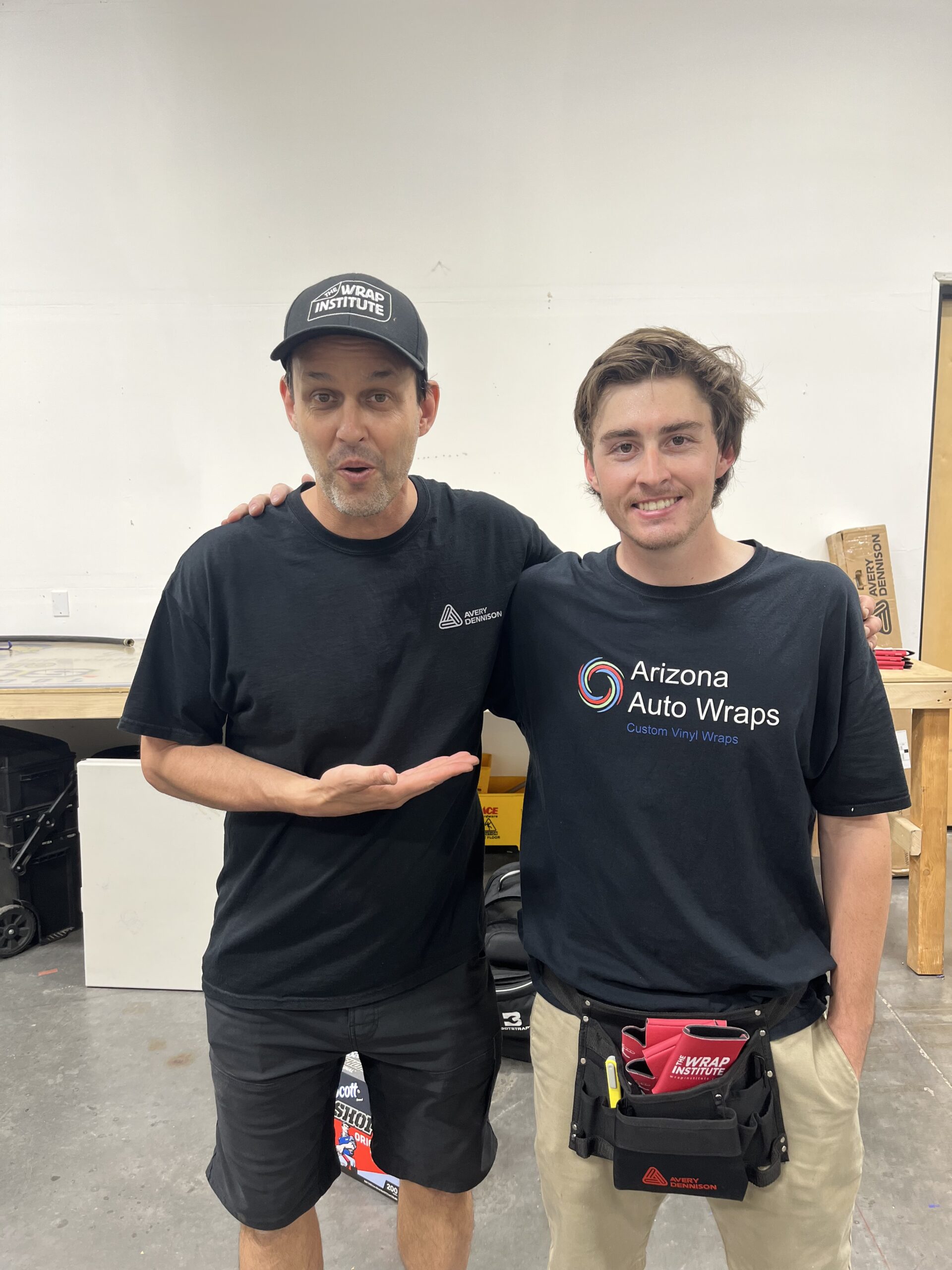 Brock with Justin Pate